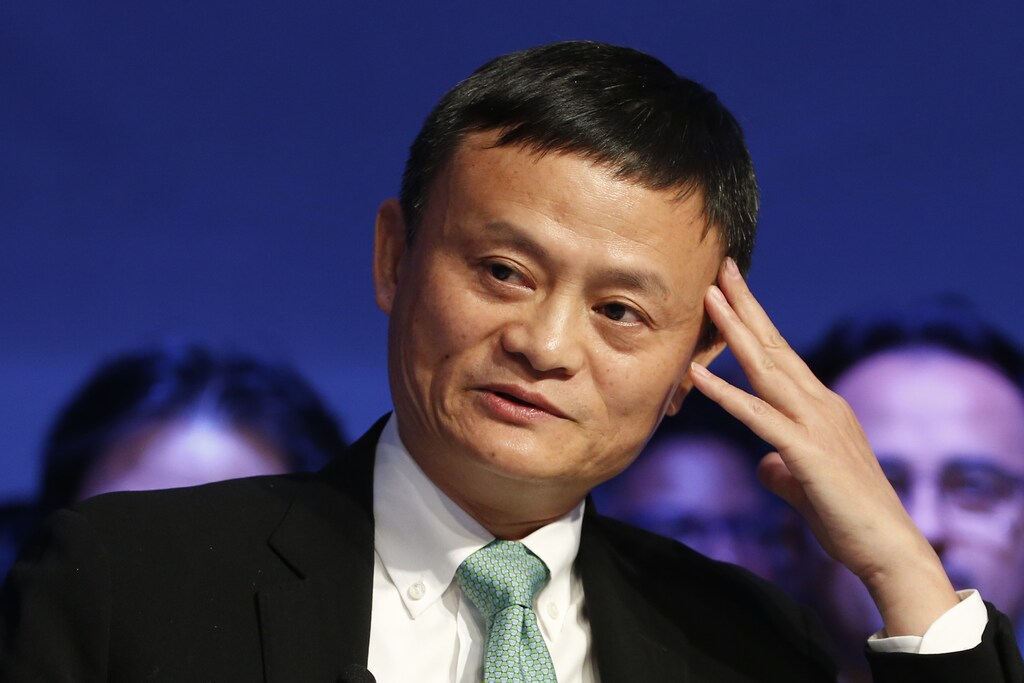 Alibaba executive chairman Jack Ma, attends the annual meeting of the World Economic Forum (WEF) in Davos, Switzerland, January 18, 2017. REUTERS/Ruben Sprich - LR1ED1I1DJVCD