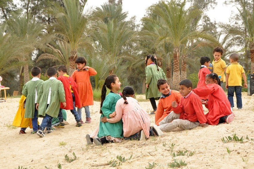 Sekem - supports schools—from nursery-level right up to university-level.