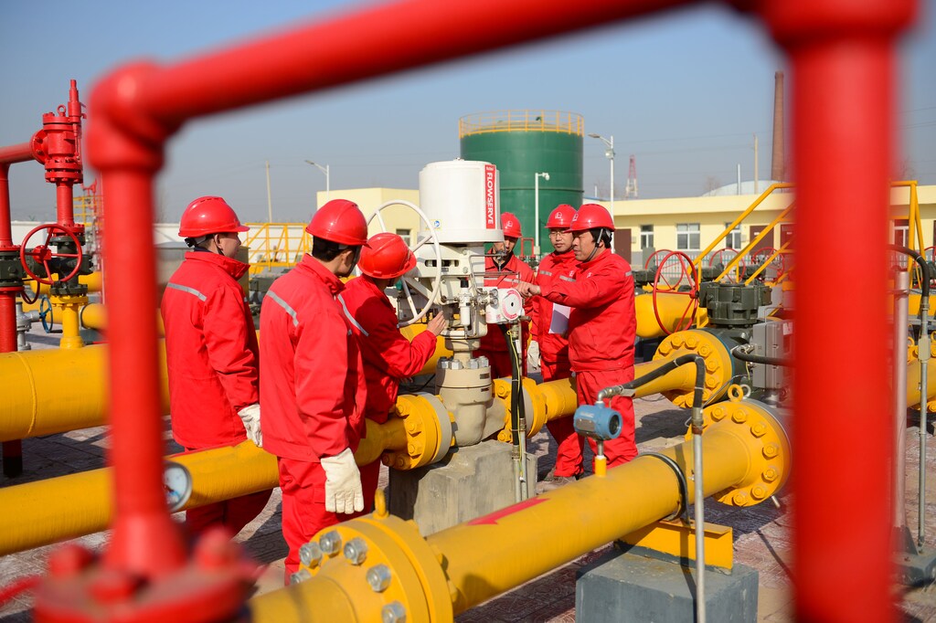 China has developed energy infrastructure projects to improve its geopolitical position.