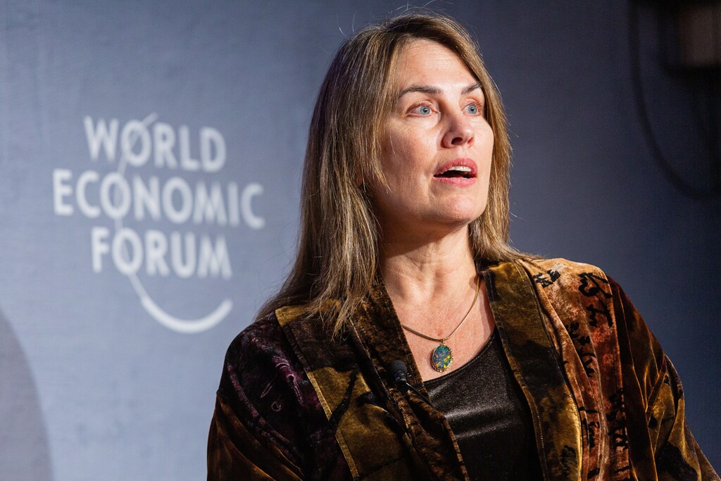 Judith Grisel, Professor of Psychology and Neuroscience, Bucknell University, USA, speaking at the "The Science of Addiction" session at the World Economic Forum Annual Meeting 2020 in Davos-Klosters, Switzerland, 22 January. Congress Centre