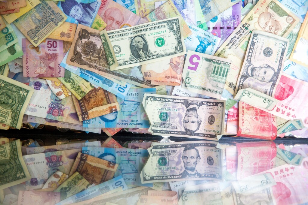 Different currencies of different nations