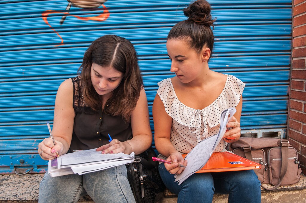 ALICANTE, SPAIN - OCTOBER 02: Women of Alicante on October 2, 2014 in Alicante, Spain; menstrual health education. (Photo by Raquel Clausi/Getty Images for Team SCA)