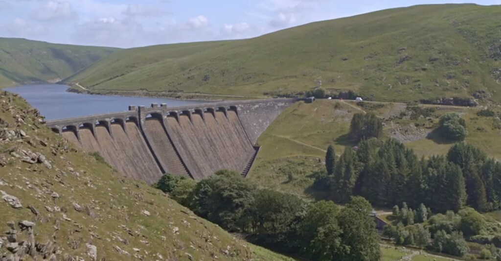 Country dam river