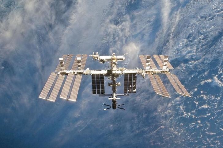 The International Space Station is seen in this view from the space shuttle Discovery after the undocking of the two spacecraft in this photo provided by NASA and taken March 7, 2011. Astronauts aboard the space shuttle Discovery prepared on Tuesday to bring NASA's most-traveled spacecraft back to Earth, wrapping up its 39th and final mission. REUTERS/NASA/Handout (UNITED STATES - Tags: SCI TECH) FOR EDITORIAL USE ONLY. NOT FOR SALE FOR MARKETING OR ADVERTISING CAMPAIGNS. THIS IMAGE HAS BEEN SUPPLIED BY A THIRD PARTY. IT IS DISTRIBUTED, EXACTLY AS RECEIVED BY REUTERS, AS A SERVICE TO CLIENTS