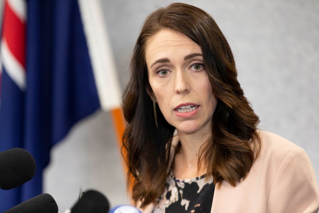 La primera ministra Jacinda Ardern