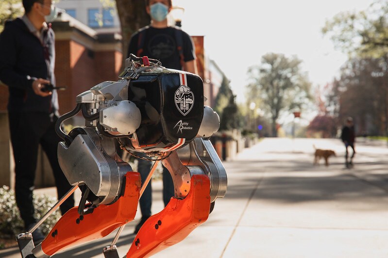 this is Cassie, the bipedal robot