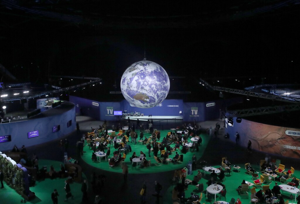 COP26 delegates.