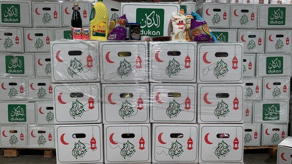 Al-Dabbagh Group Dukan Saudi Arabia food pantry baskets COVID-19 coronavirus pandemic families Ramadan assistance stakeholder capitalism
