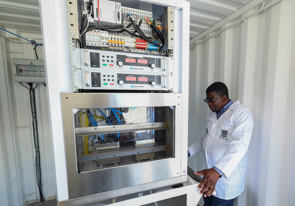 We can expect progress is green hydrogen technology, used by plants including this one in South Africa