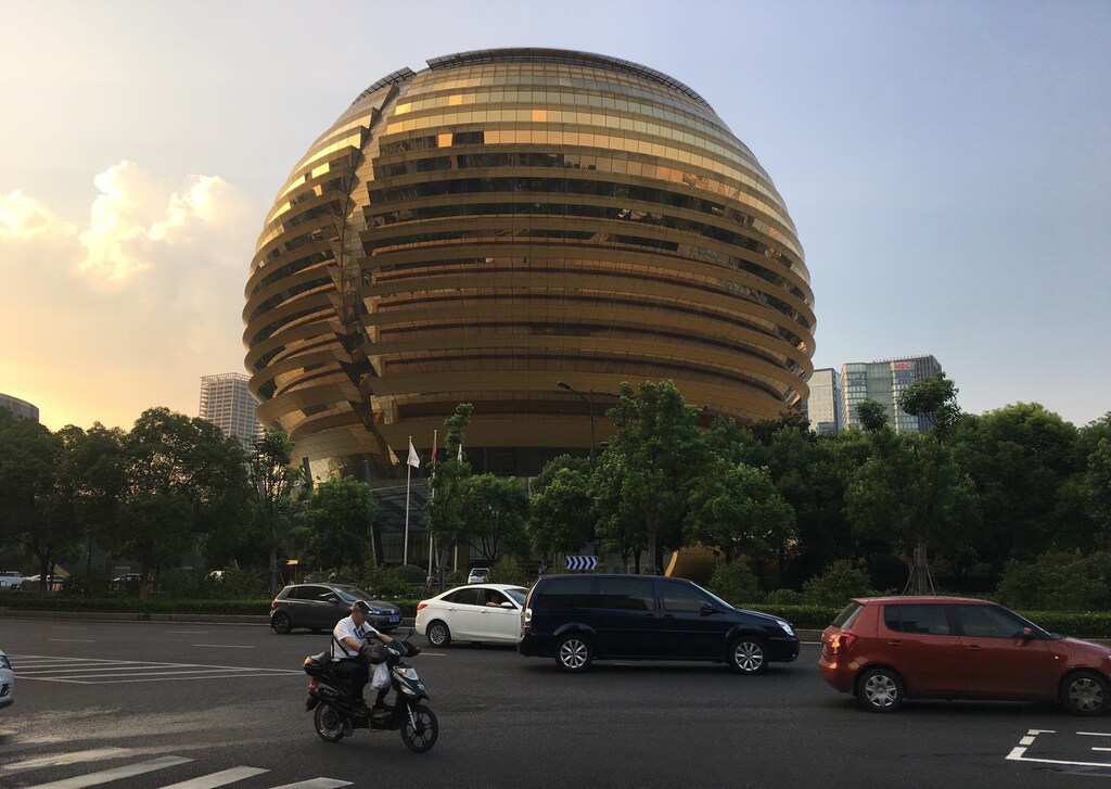 Construction of the International Conference Centre in Hangzhou city, China, was delivered by state-owned enterprises