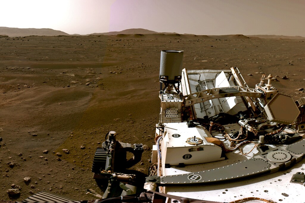 image of the NASA Perseverance on Mars