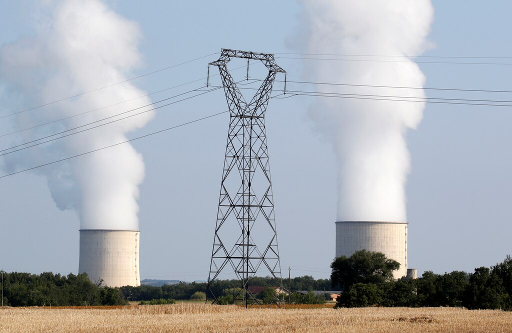 The cooling towers and high-tension electrical power lines are seen near the Golfech nuclear plant on the border of the Garonne River between Agen and Toulouse, France, August 29, 2019: There is corporate demand for low-carbon solutions to aid decarbonization, now we must turn to supply