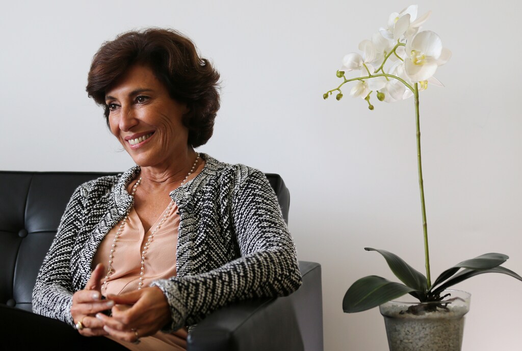 Maria Silvia Bastos Marques, the chief executive officer of Brazilian state development lender BNDES, attends an interview with Reuters in Rio de Janeiro, Brazil, November 22, 2016. Picture taken on November 22, 2016. To match story BNDES-OUTLOOK/ REUTERS/Sergio Moraes - RC15CAC3E570