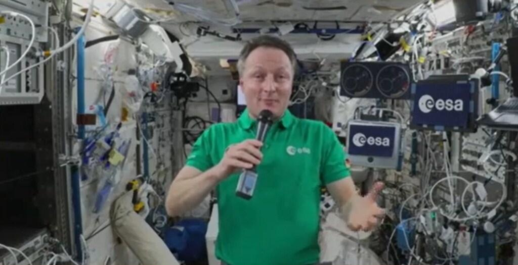 Calling Planet Earth ... Matthias Maurer, European Space Agency astronaut dials in from the ISS to discuss the potential of space tech and space science.