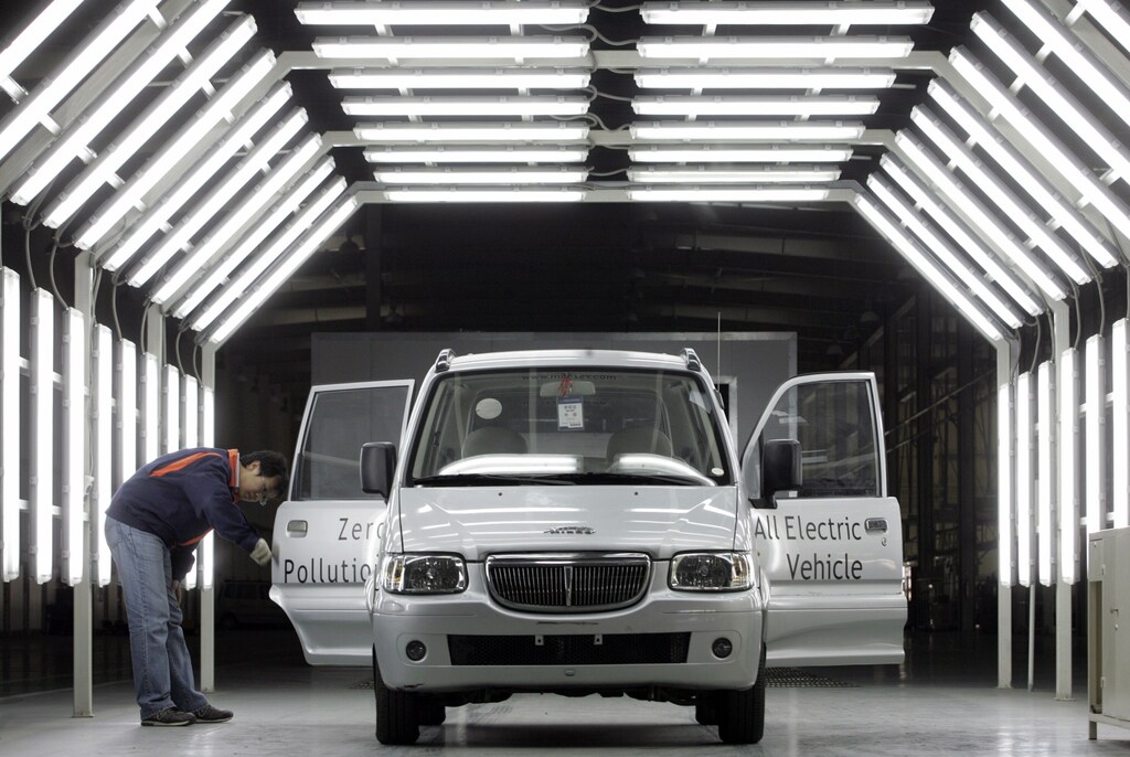 Another one rolls off the assembly line; the growth of China's electric car trade can be traced through a series of new maps published by the Forum.