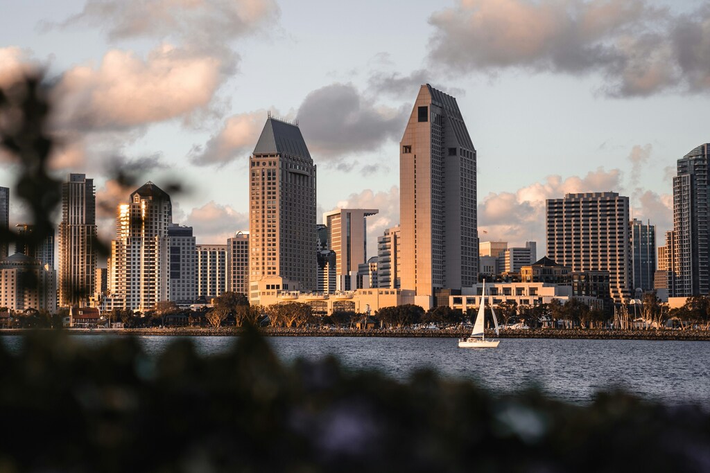 Vista de San Diego, en California.