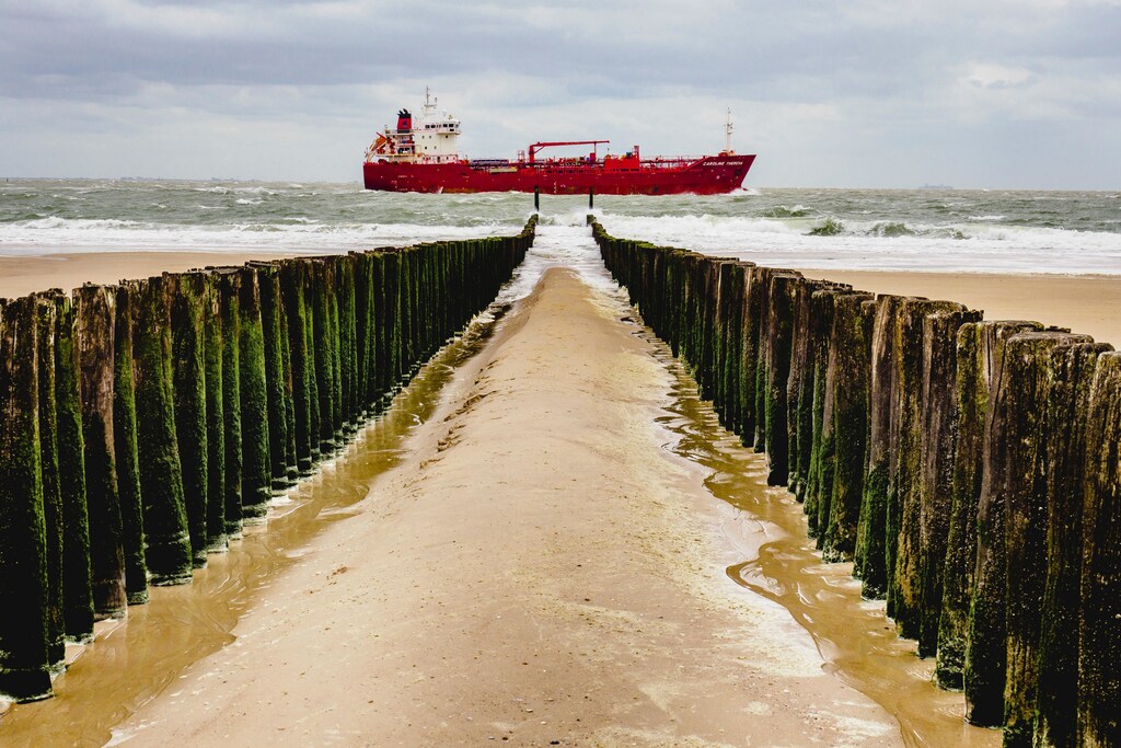 Caroline Theresa Oil/Chemical Tanker Zoutelande, Zeeland, the Netherlands