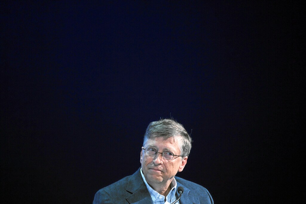DAVOS/SWITZERLAND, 28JAN11 - William H. Gates III, Co-Chair, Bill & Melinda Gates Foundation, USA is captured during the session 'Redefining Sustainable Development' at the Annual Meeting 2011 of the World Economic Forum in Davos, Switzerland, January 28, 2011.Copyright by World Economic Forumswiss-image.ch/Photo by Sebastian Derungs