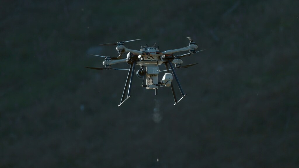 Dendra will use drones, like the one pictured, to plant seeds in hard-to-reach places.