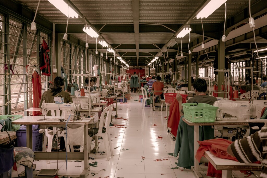 Workers in a factory