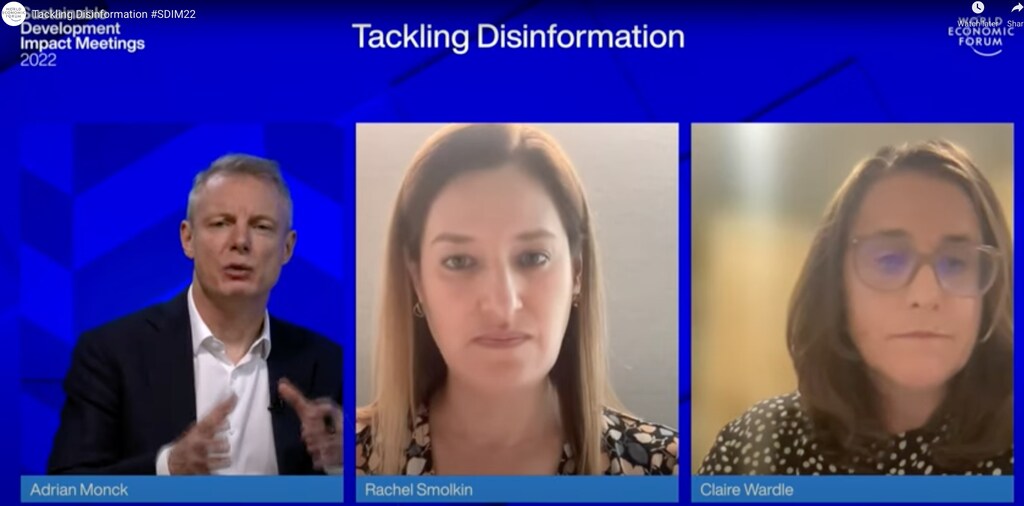 Tackling Disinformation - screenshot