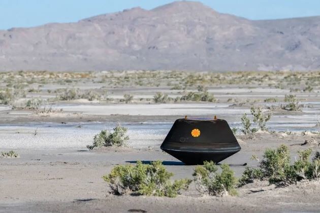 Top technology stories: NASA parachutes asteroid rock samples to Earth; Biotech vaccine developers win Nobel Prize; and more.