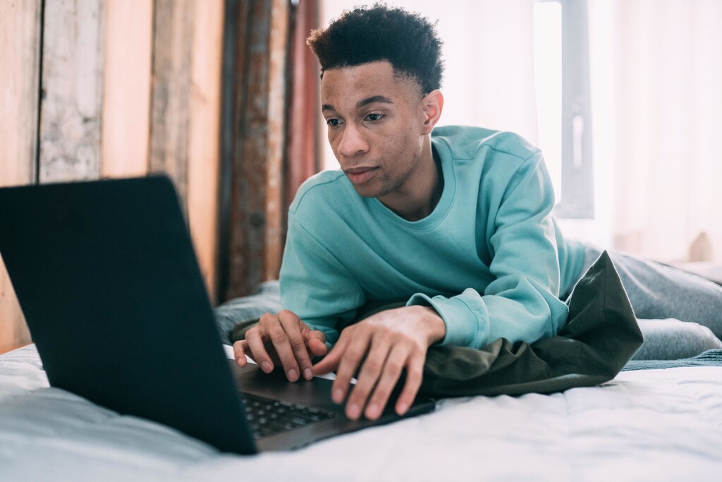 Remote workers are often less likely to take sick days when they are ill.