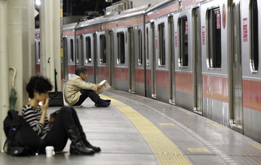 The Tokyo underground system.