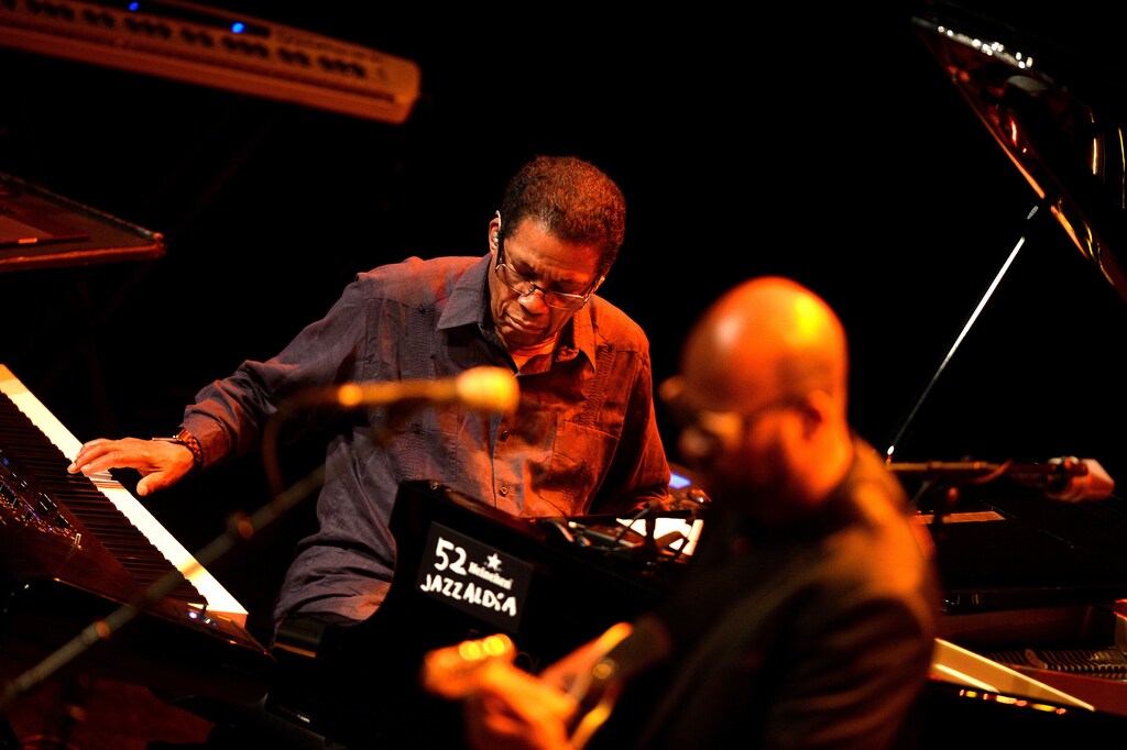 U.S. musician Herbie Hancock performs at the Jazzaldia Festival in San Sebastian, Spain, July 24, 2017. REUTERS/Vincent West - RC19EF2F5710