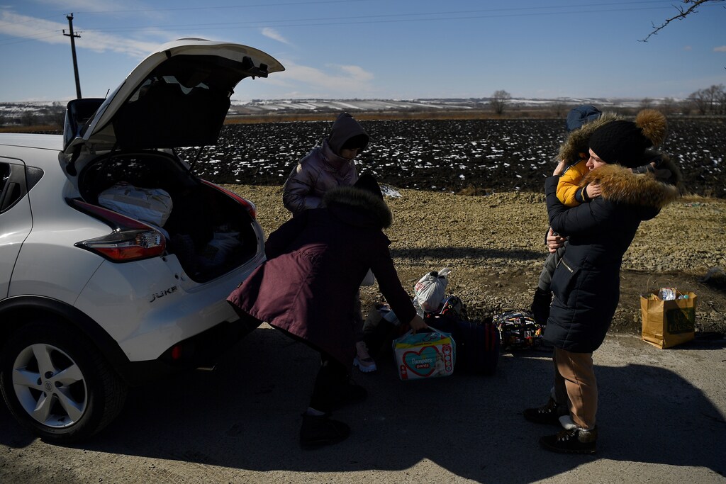 Uber drivers helped evacuate people after the Russian invasion of Ukraine.