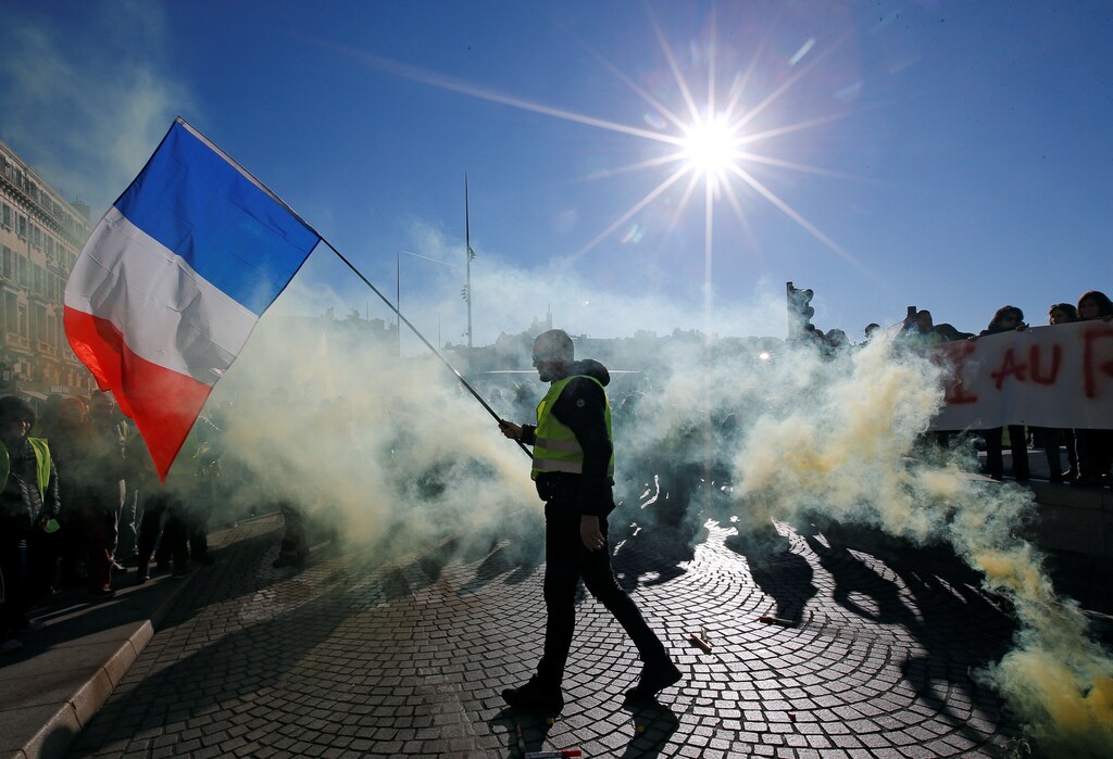 France's yellow-vest protest movement is in part a reaction to globalization and multilateralism