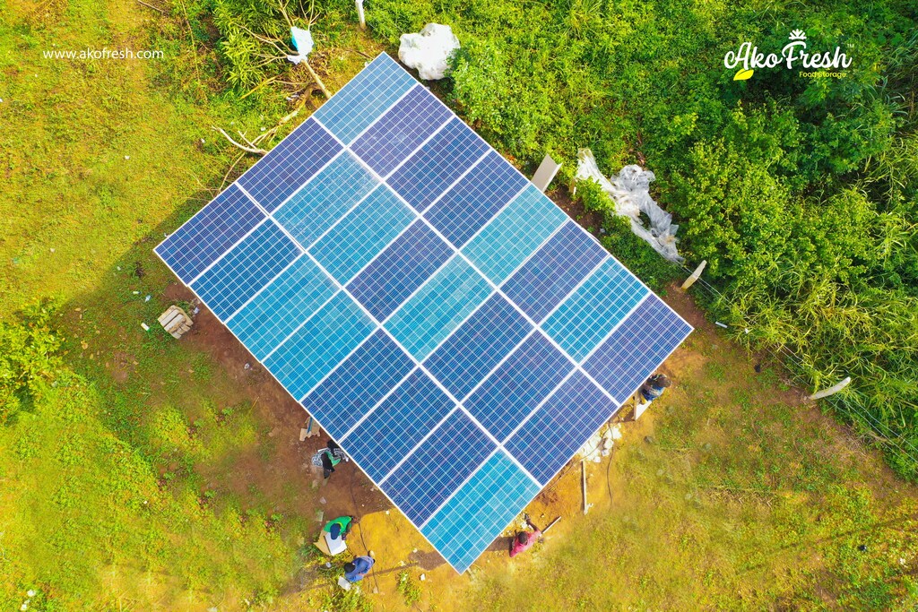 solar powered cold storage AkoFresh farmers Ghana fruit vegetables boost income cut emissions