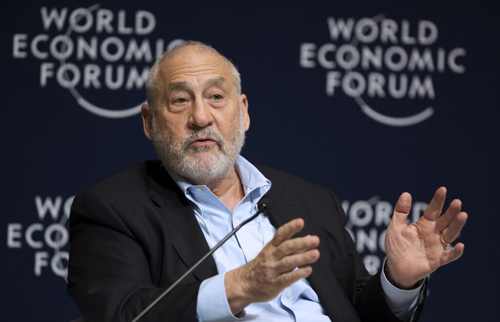 Joseph E. Stiglitz, Nobel Prize for Economics and Professor School of International and Public Affairs (SIPA), Columbia University, attends the World Economic Forum on Latin America 2015 in Riviera Maya, Mexico, May 7, 2015.