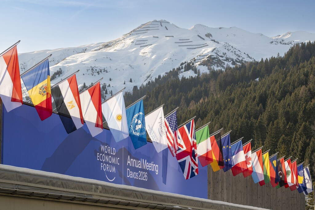 Impressions from the World Economic Forum Annual Meeting 2026 in Davos-Klosters, Switzerland, 22 January. Copyright: World Economic Forum Thibaut Bouvier
