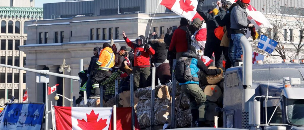 Canada, protestas, COVID-19, vacuna