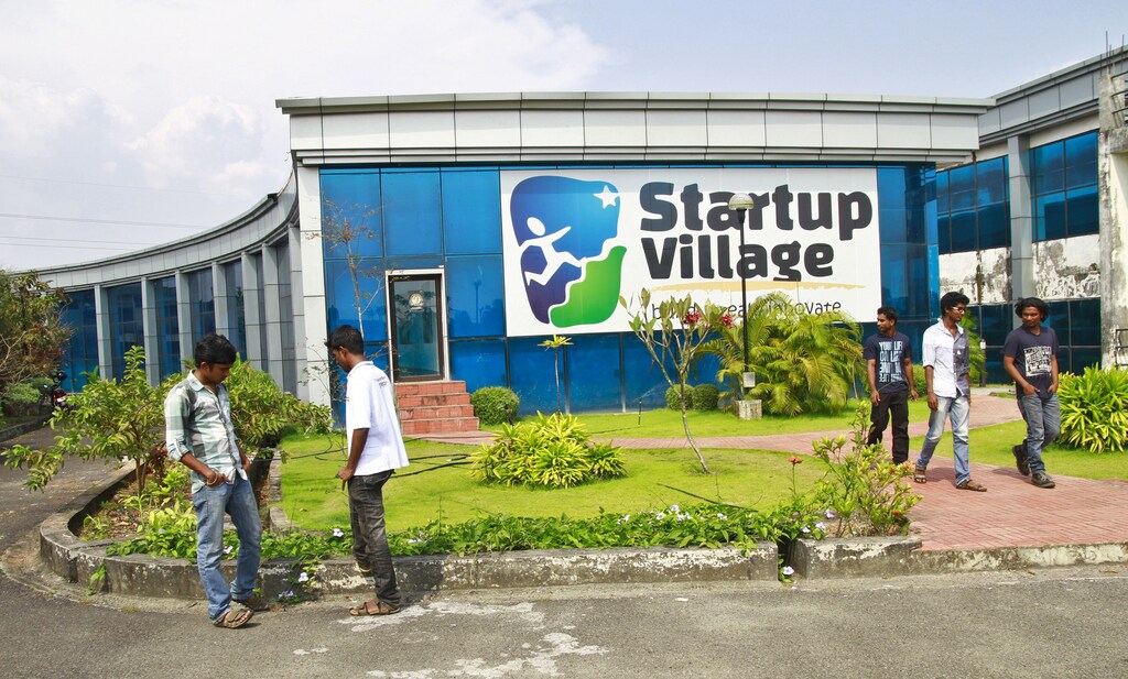 A startup hub in the southern Indian city of Kochi.
