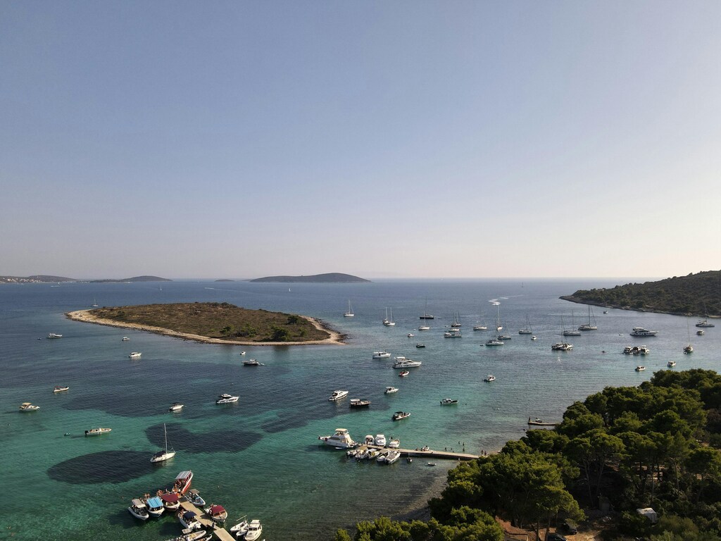 small island nations are threatened by rising sea levels due to global heating.