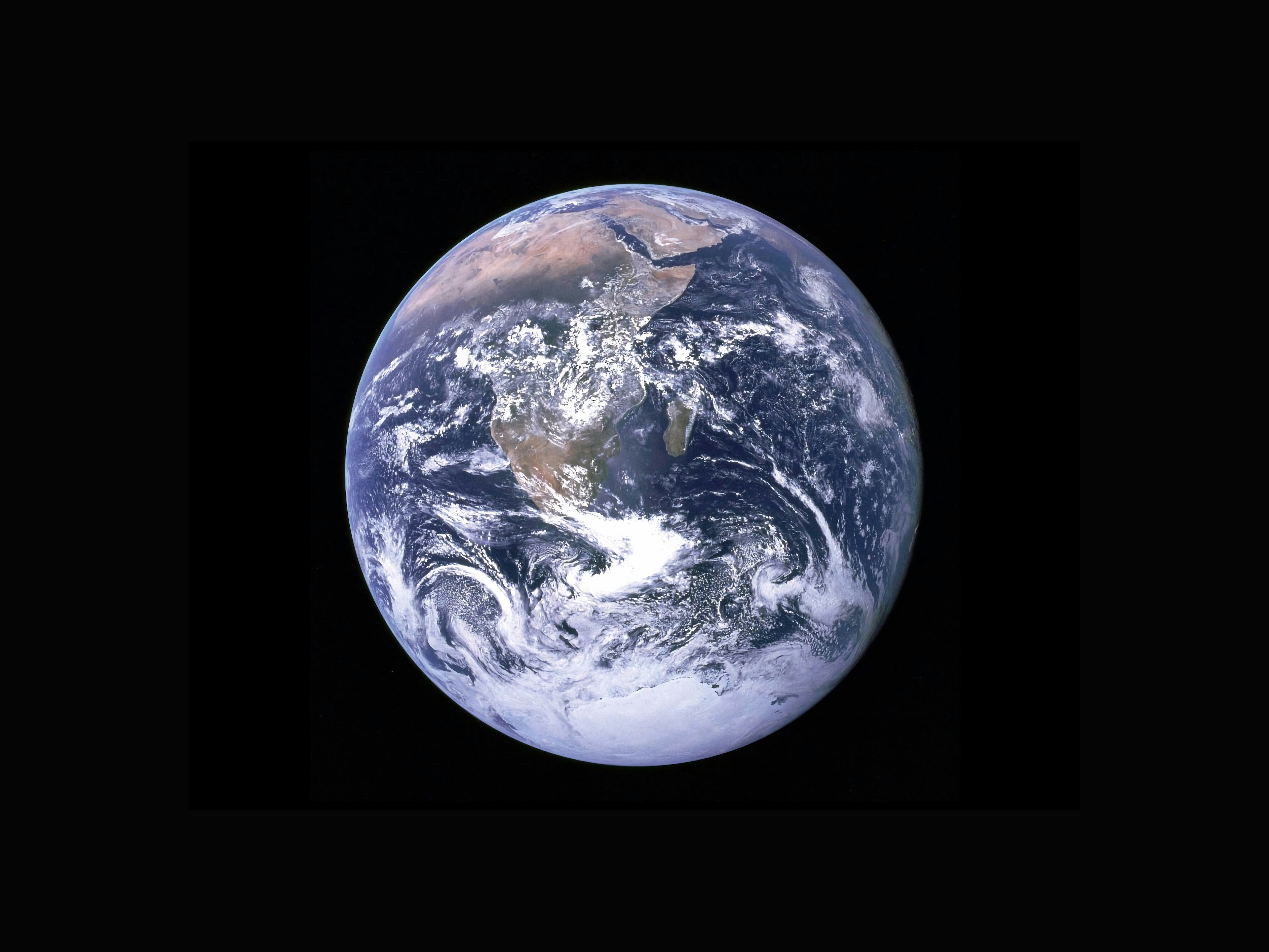 View of Earth. 