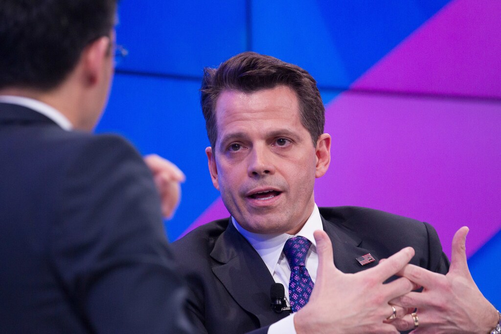 Anthony Scaramucci, Assistant to the President and Director of Public Liaison. speaking at the Annual Meeting 2017 of the World Economic Forum in Davos, January 17, 2017Copyright by World Economic Forum / Greg Beadle