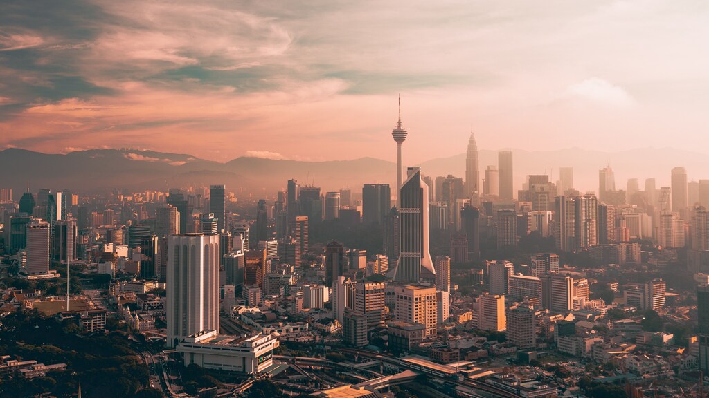 The centre of Kuala Lumpur, illustrating its affordable housing challenge