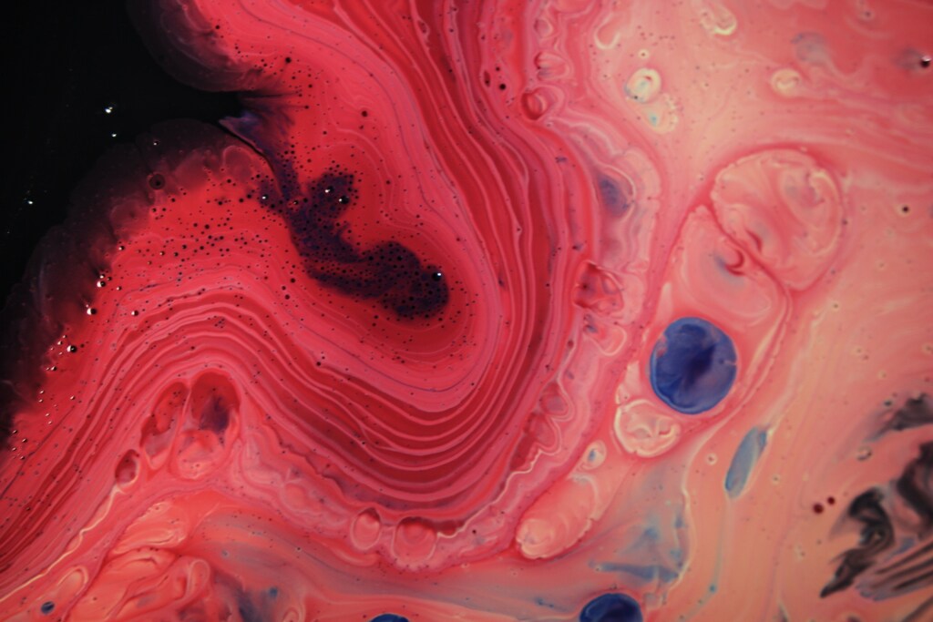 A microscopic image of the human body.