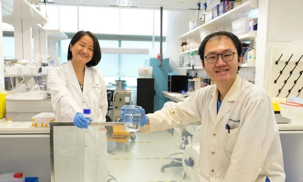 NTU innovation liquid glass window energy conservation