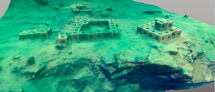 Arc marine artificial reefs