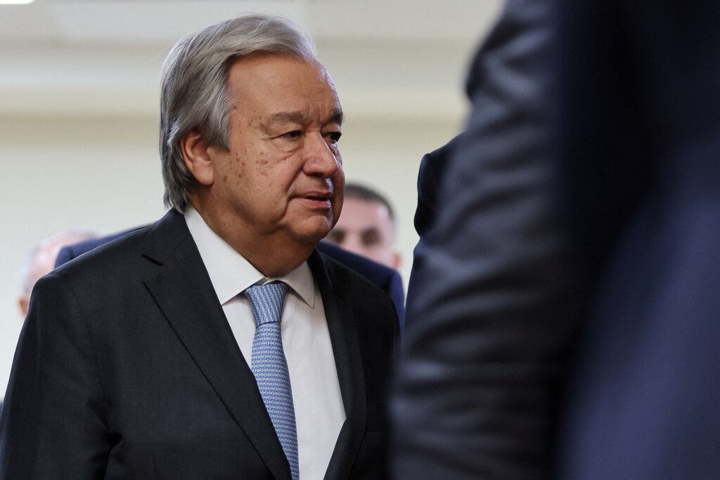 United Nations Secretary-General Antonio Guterres.