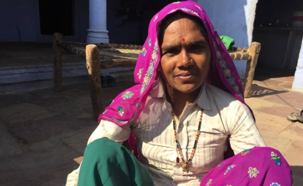 Suva Bai, who mortgaged her land to fund her hysterectomy, poses for a picture in Koto Kachipura, India, January 28, 2019.