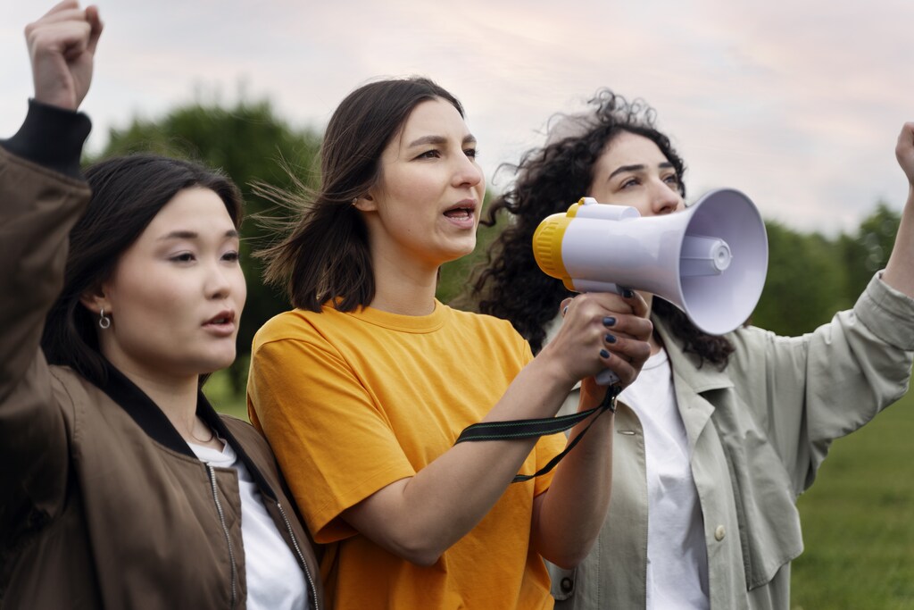 Progress on gender equality is stalling as protests are restricted around the world.
