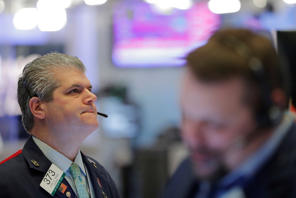 A trader works on the floor of the New York Stock Exchange shortly after the closing bell as the market takes a significant dip in New York, U.S., February 25, 2020. REUTERS/Lucas Jackson - RC2X7F9HMSRX