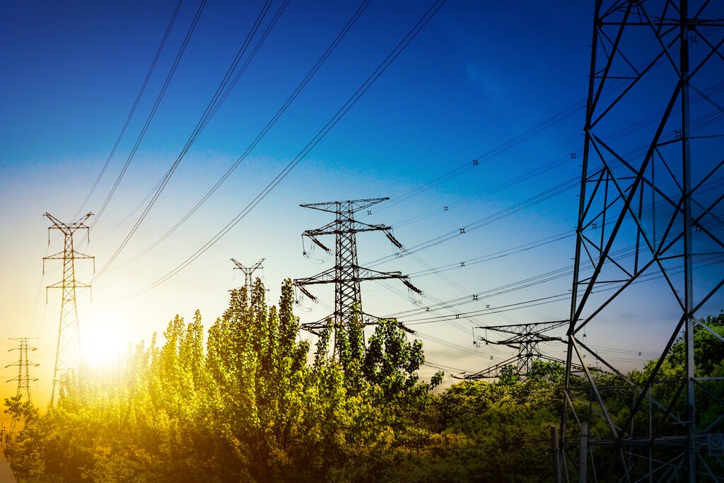 High voltage tower