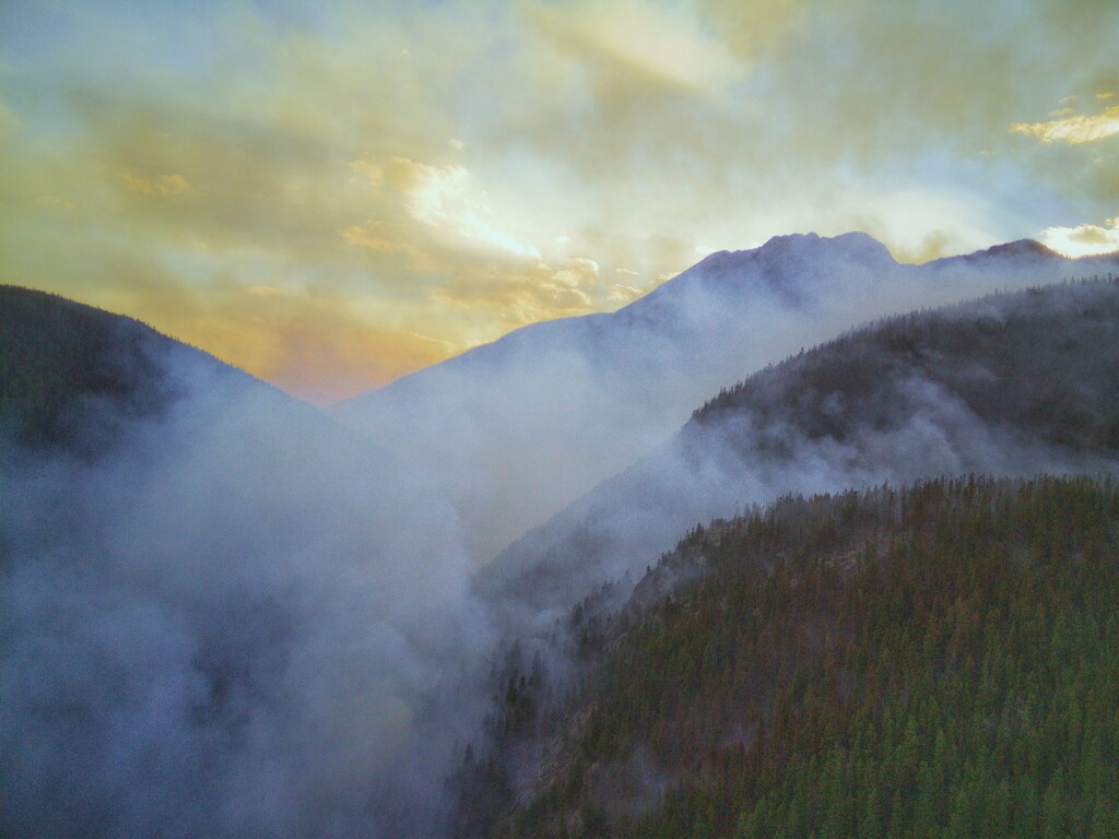 Wildfires are increasing in densely forested Canada.