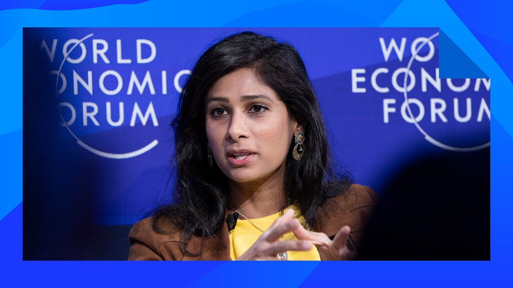 Are interest rates coming? IMF's Gita Gopinath speaks in a panel at Davos 2024.